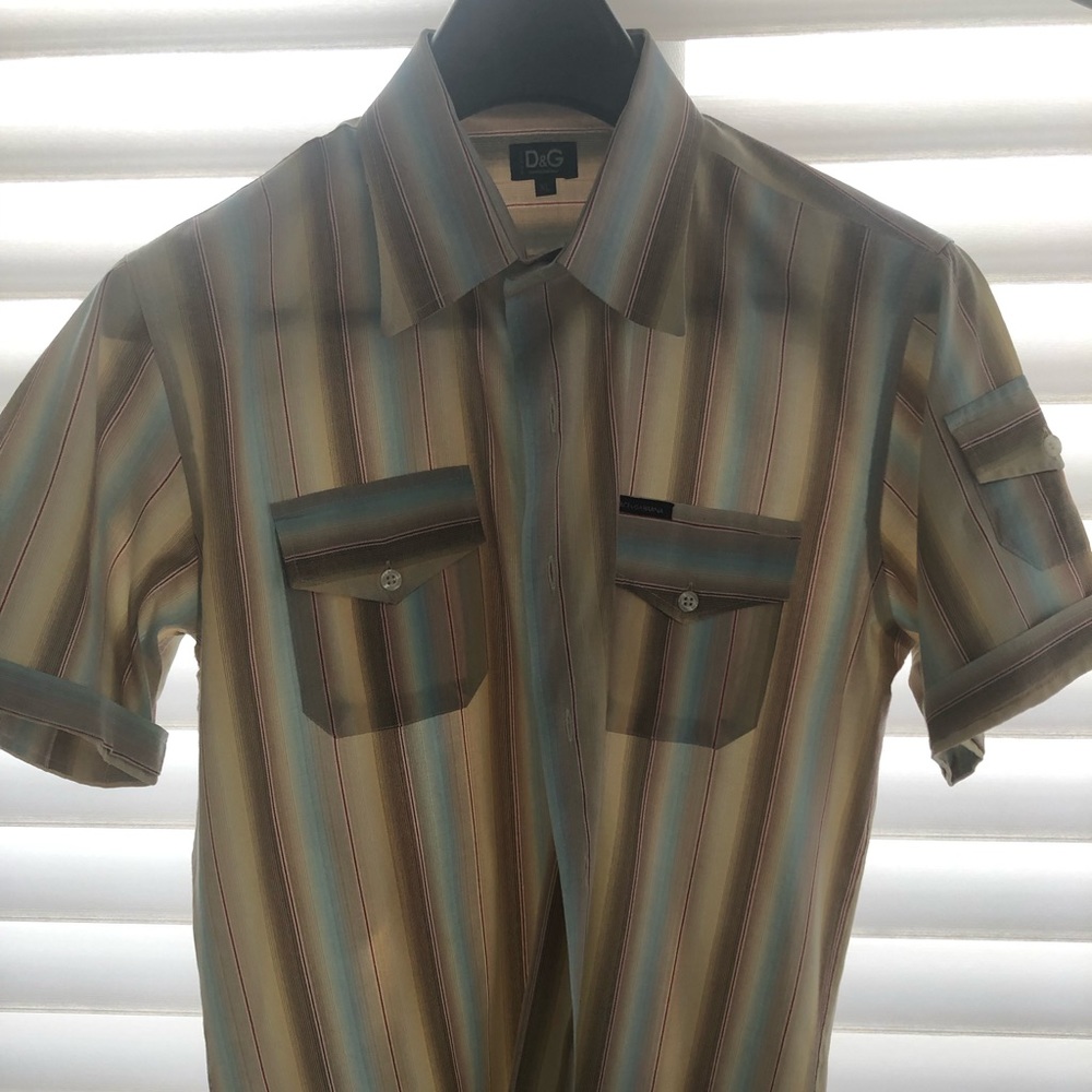 Dolce & Gabbana short sleeve dress shirt